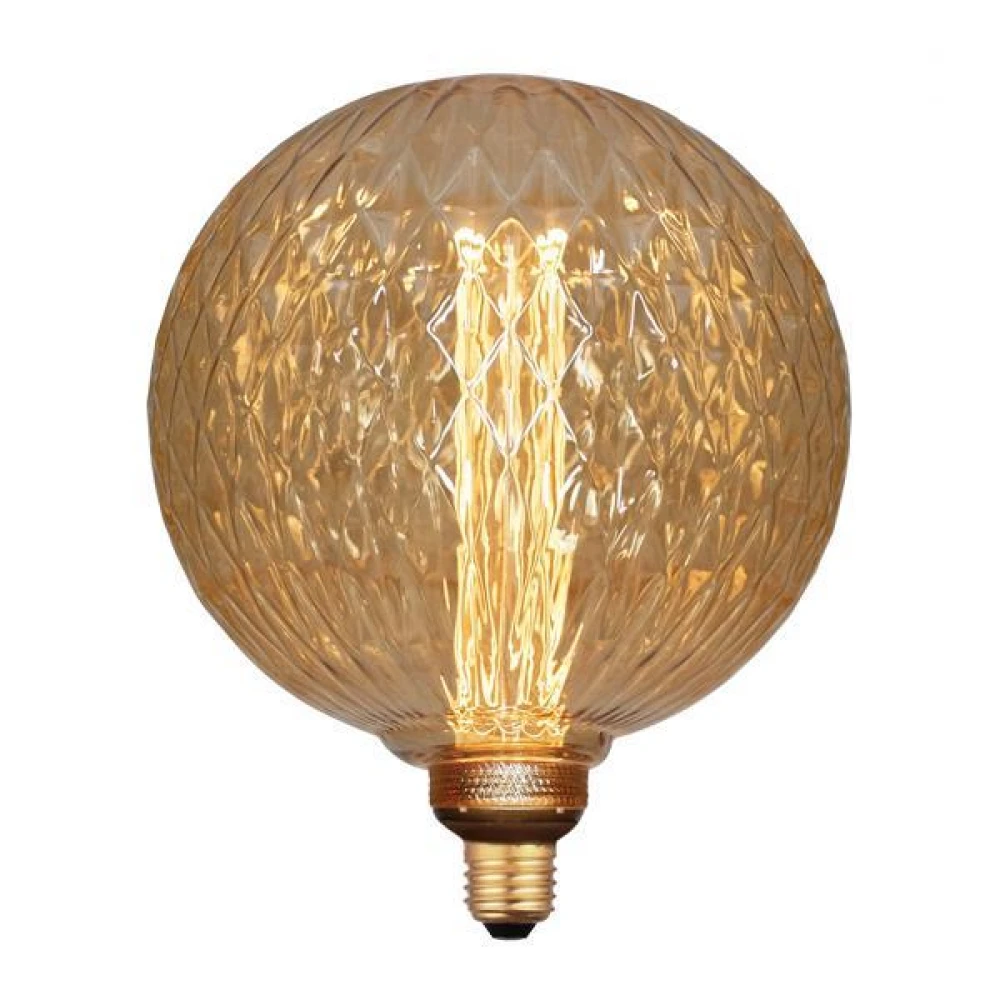 Λάμπα LED Γλόμπος G200 3,5W Ε27 2000K 220-240V GOLD GLASS DIMMABLE - Eurolamp