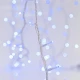 100 LED Σε Σειρά Με Επέκταση Και Διάφανο Καλώδιο Αδιάβροχα IP44 Μπλε Magic Christmas