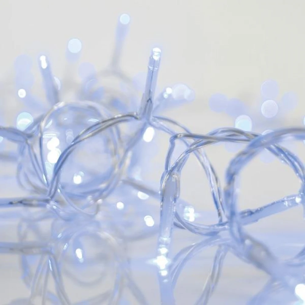 ΚΟΥΡΤΙΝΑ, 240 LED 3mm, 36V, ΕΠΕΚΤΑΣΗ ΕΩΣ 3, 200x100cm, ΔΙΑΦΑΝΟ ΚΑΛΩΔΙΟ, ΜΠΛΕ LED, ΙΡ44