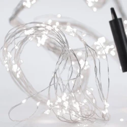 400 Μίνι Led, 6,5V, Ασημί Χαλκός / Ουδέτερο ή Ψυχρό Led Ανά 10εκ.