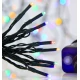 240 LED Σε Σειρά Με Πρόγραμμα Και Πράσινο Καλώδιο Αδιάβροχα IP44  Χρωματιστό Magic Christmas