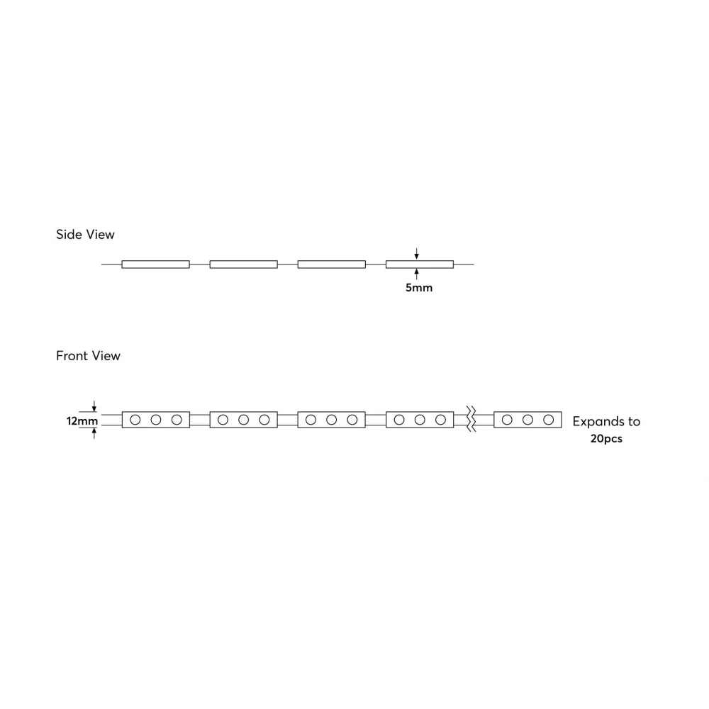 MODULES SAMSUNG LED 1,2W PCS 12V 6000K IP65 EUROLAMP