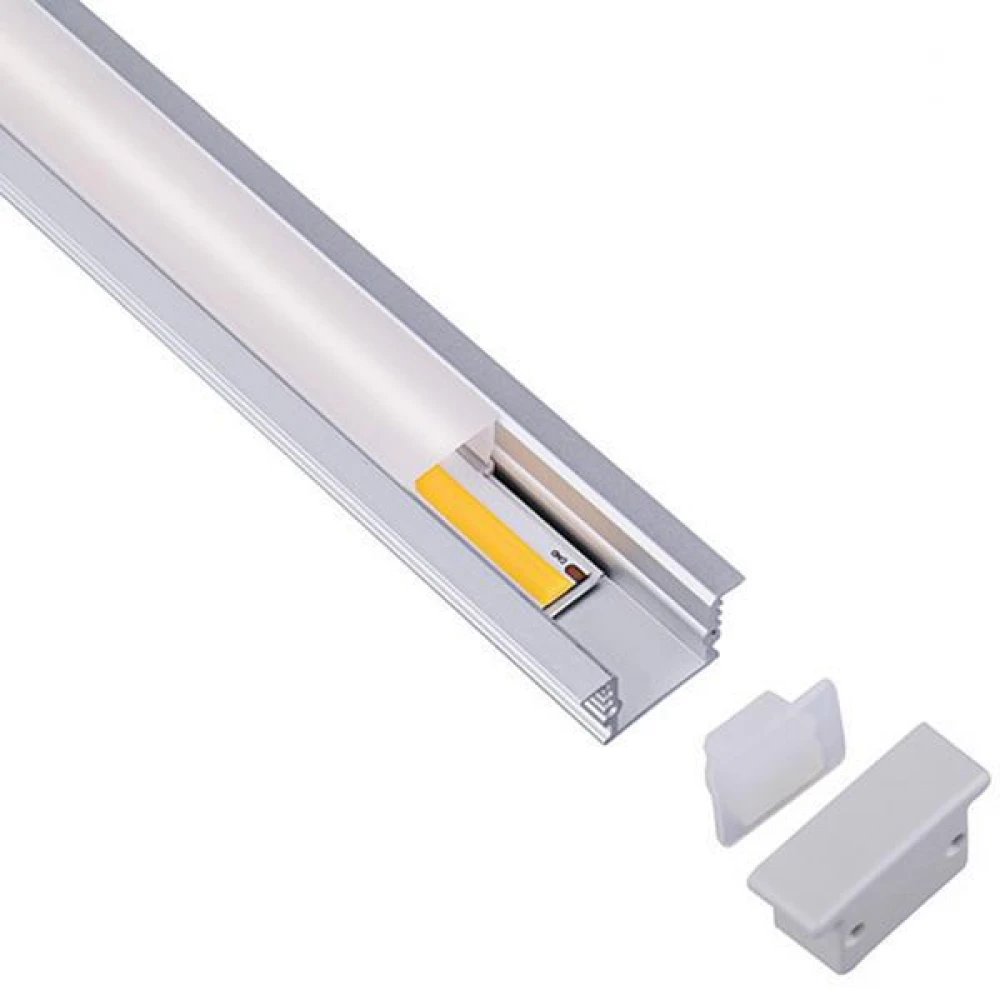 ΠΡΟΦΙΛ ΧΩΝΕΥΤΟ 2000*25,2*13 45° IP65 PLUS EUROLAMP