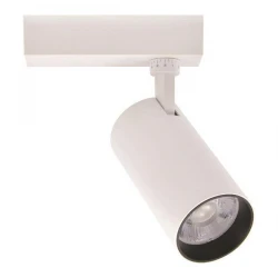 ΣΠΟΤ ΡΑΓΑΣ LED 2 ΓΡΑΜΜΩΝ 30W 4000K Φ80Χ160 ΛΕΥΚΟ PLUS EUROLAMP