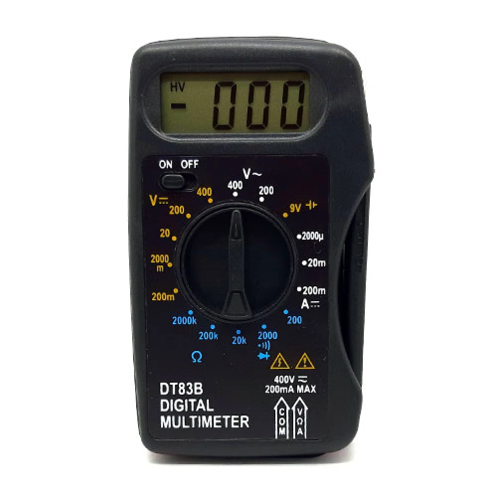 Πολύμετρο Ψηφιακό Τσέπης DT-83B - Eurolamp