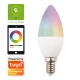 Λάμπα LED SMART WIFI Κερί 6W E14 220-240V TUYA - RGBW Eurolamp
