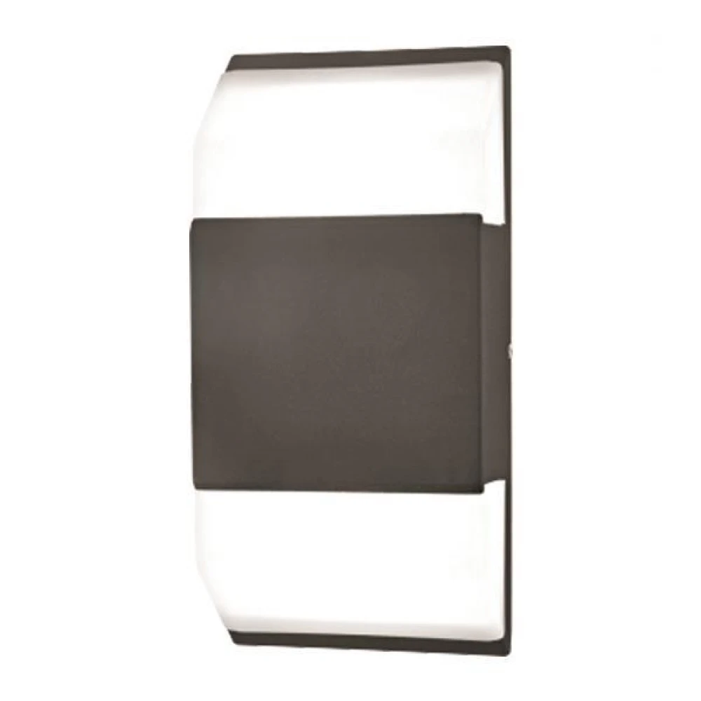 Απλίκα Τοίχου LED 5W 90X40X185 3000K IP54 Μαύρη PRO - Eurolamp
