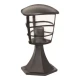 Κολωνάκι Δαπέδου Τριγωνικό E27 170X300MM IP44 Μαύρο - Eurolamp