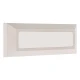 LED Φωτιστικό Τοίχου Slim Σε Λευκό 3W IP65 230V 230X80MM Eurolamp