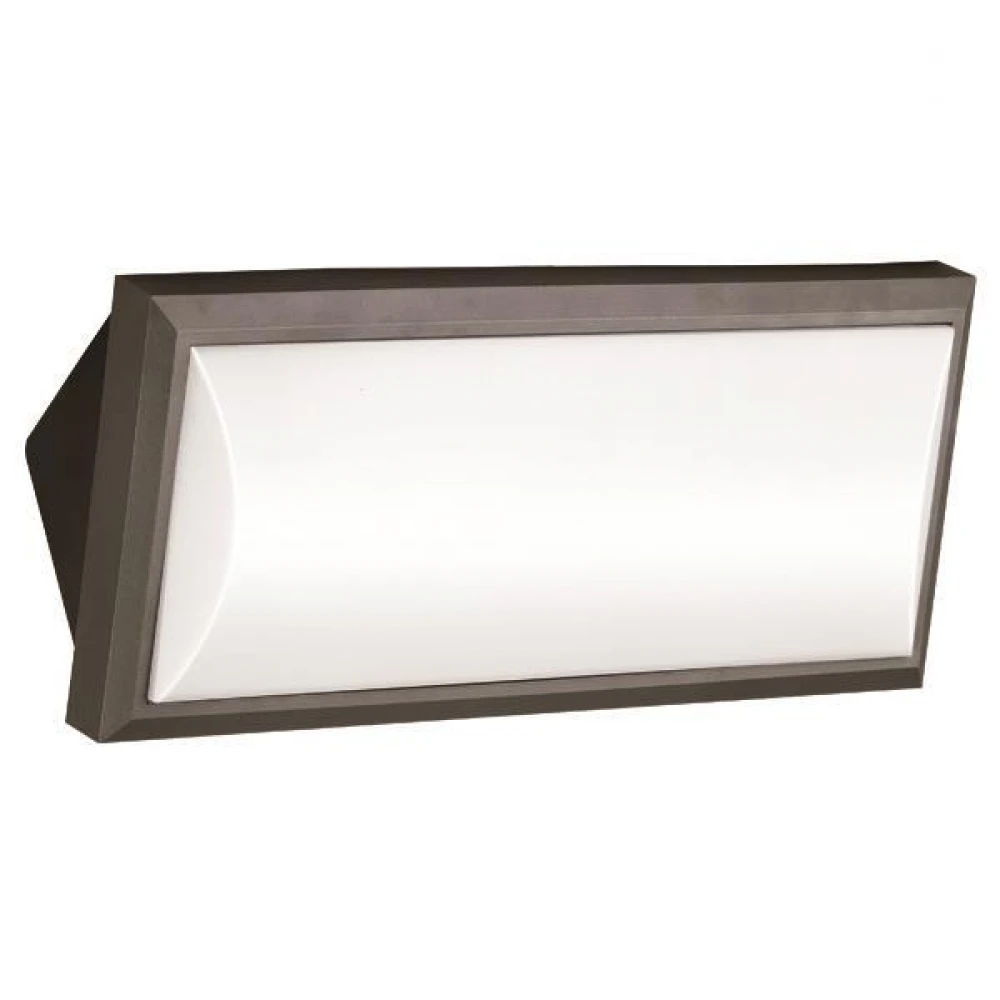 Φωτιστικό Τοίχου LUME LED 12W IP65 230V 320X130MM Μαύρο PRO - Eurolamp