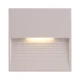 Απλίκα Τοίχου SLIM LED 3W 120X120X12 3000K IP65 Λευκή PLUS Eurolamp