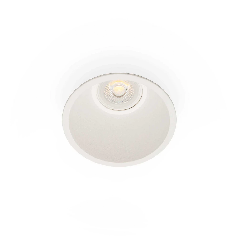 Χωνευτό Σποτ Στρογγυλό Λευκό 1xGU10 FRESH - FARO