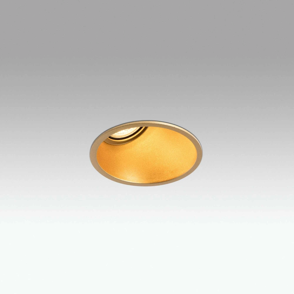 Χωνευτό Σποτ Wall Washer 25 Μοιρών - Χρυσό 1xGU10 FRESH - FARO