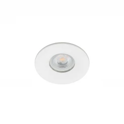 Χωνευτό Σποτ Στρογγυλό Λευκό IP44 1XGU10 WET - FARO