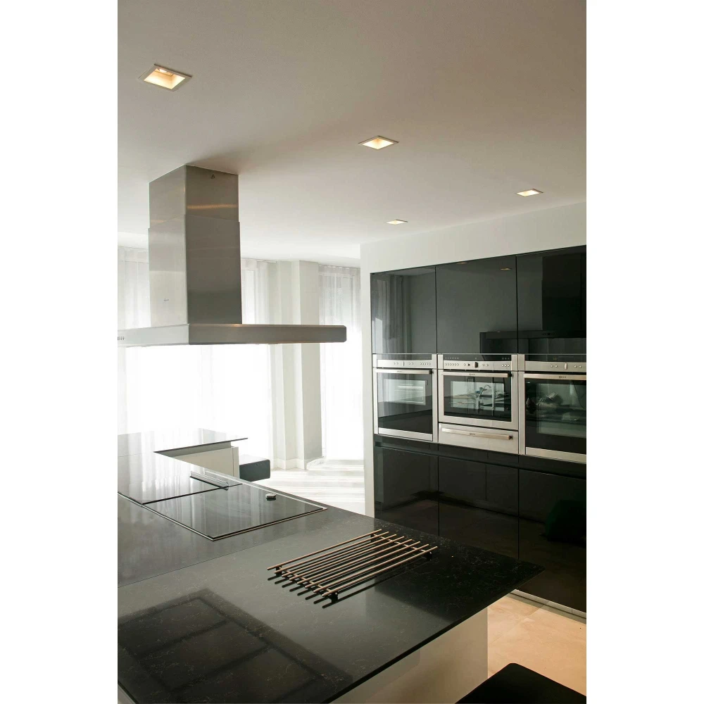 Χωνευτό Σποτ Τετράγωνο Λευκό IP44 1xGU10 MOIST - FARO