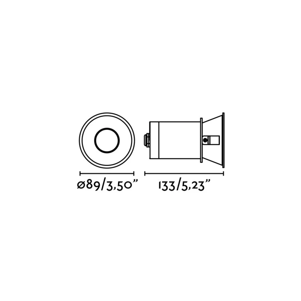 Χωνευτό Σποτ Λευκό IP65 1xGU10 FRESH - FARO
