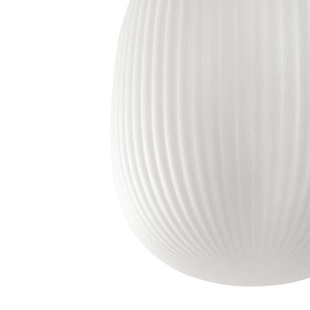 Κρεμαστό Φωτιστικό Μονόφωτο Από Γυαλί Λευκό Οπάλ 1xE27 ISABELLE 310 FARO