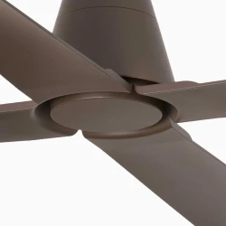 Ανεμιστήρας Με Ατσάλινο DC Μοτέρ Σε Καφέ Και ABS Καφέ Λεπίδες IP44 SMART TYPHOON FARO
