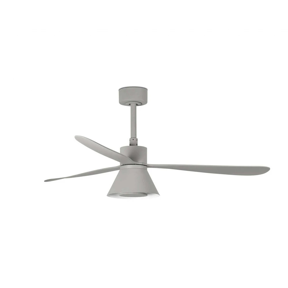 Ανεμιστήρας Με Ατσάλινο Μοτέρ Και Λεπίδες Από ABS Με LED CCT Φως 20W - Γκρι AMELIA FARO