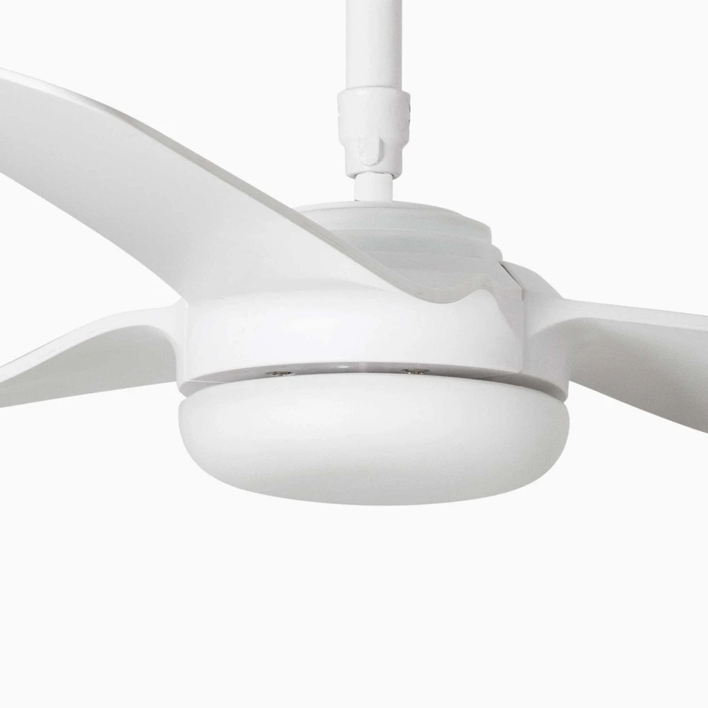 Ανεμιστήρας Οροφής Μεταλλικός Λευκός Με Τρεις Λεπίδες Ø1300mm - PUNT M - FARO