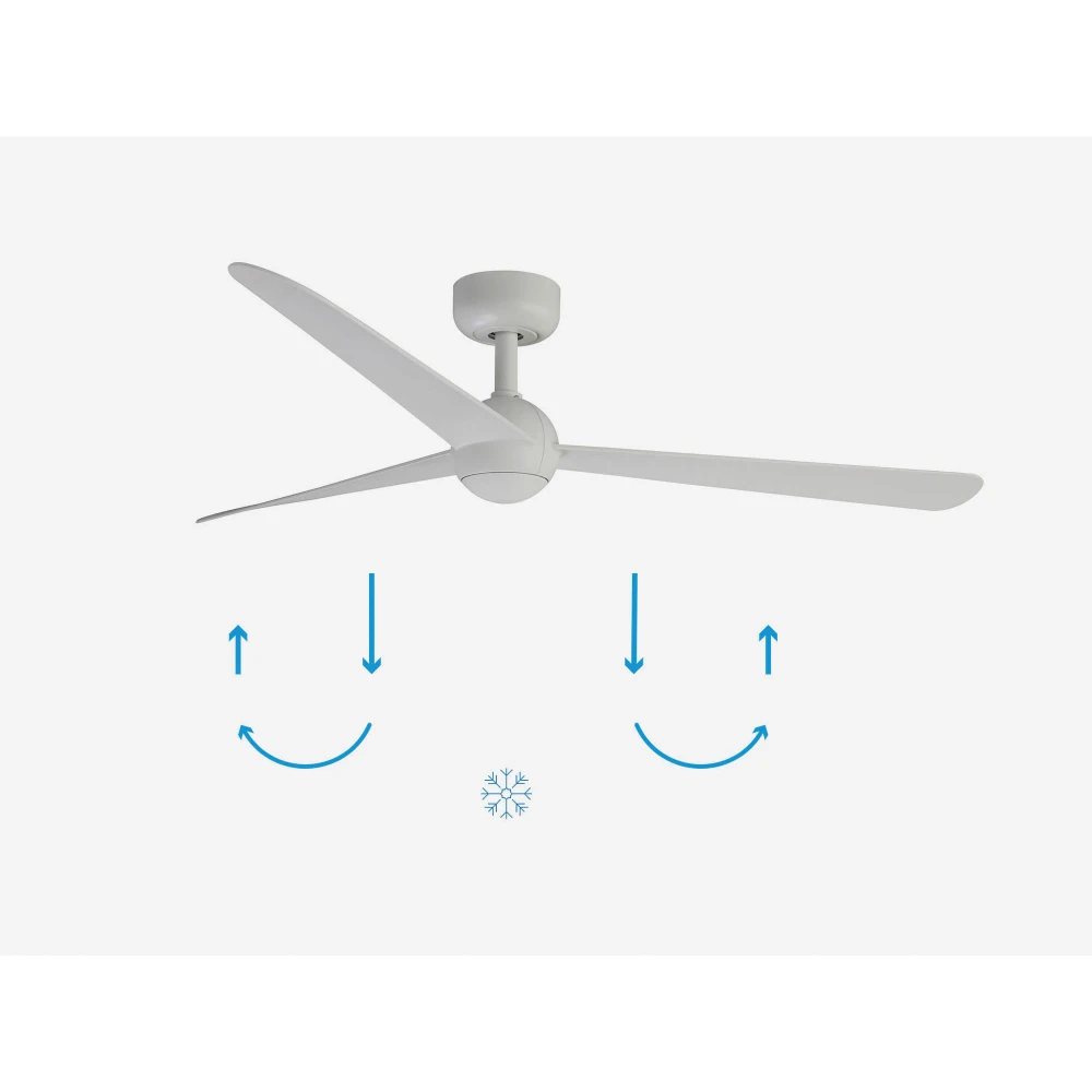 Ανεμιστήρας Οροφής Λευκός Με Λεπίδες από ABS SFERA M- FARO