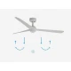 Ανεμιστήρας Οροφής Λευκός Με Λεπίδες από ABS SFERA M- FARO