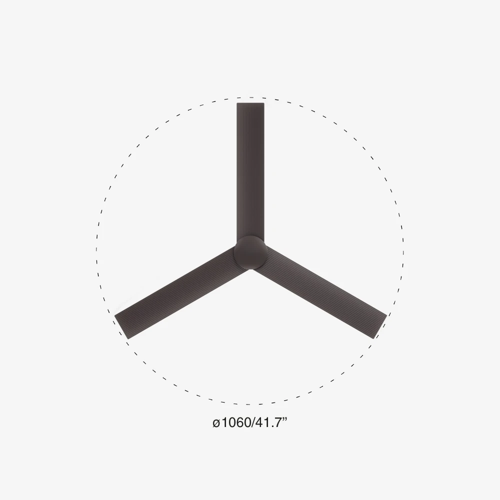 Ανεμιστήρας Με Ατσάλινο Μοτέρ Και Λεπίδες Αλουμινίου Σε Μαύρο Χρώμα CRUISER S - FARO