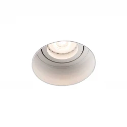  Χωνευτό Σποτ Στρογγυλό Frameless Λευκό 1xGU10 HYDE R - FARO