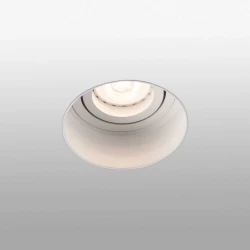  Χωνευτό Σποτ Στρογγυλό Frameless Λευκό 1xGU10 HYDE R - FARO