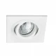 Χωνευτό Σποτ Ρυθμιζόμενο Τετράγωνο Λευκό 1xGU10 RADÓN SQ - FARO