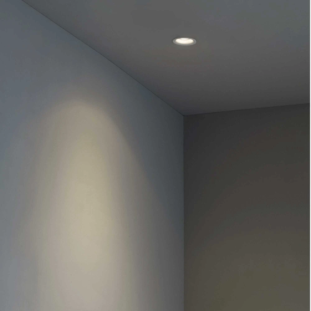 Χωνευτό Σποτ Στρογγυλό Λευκό 1xGU10 NEÓN R - FARO