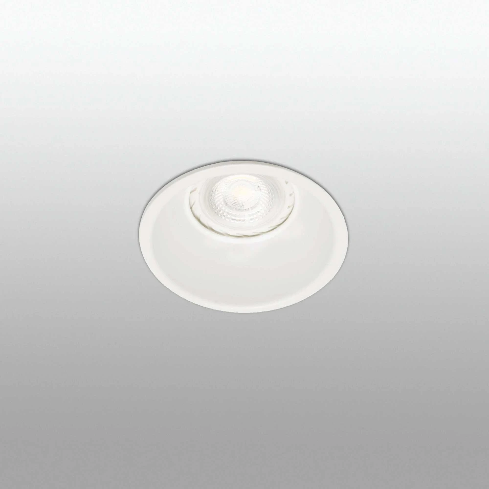 Χωνευτό Σποτ Στρογγυλό Λευκό 1xGU10 GAS - FARO