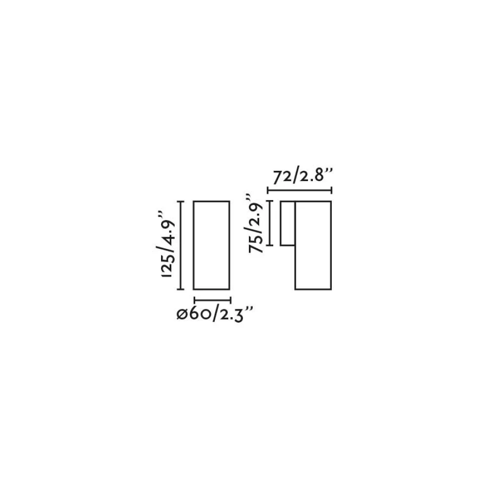 Φωτιστικό Τοίχου Terracotta 1xGU10 STAN FARO