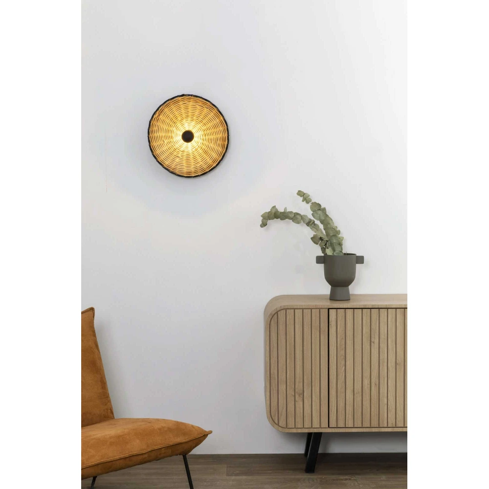 Φωτιστικό Τοίχου Και Οροφής Από Ρατάν 1xE27 COSTAS 400 H70 FARO