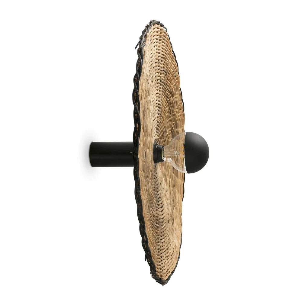 Φωτιστικό Τοίχου Και Οροφής Από Ρατάν 1xE27 COSTAS 600 H140 FARO