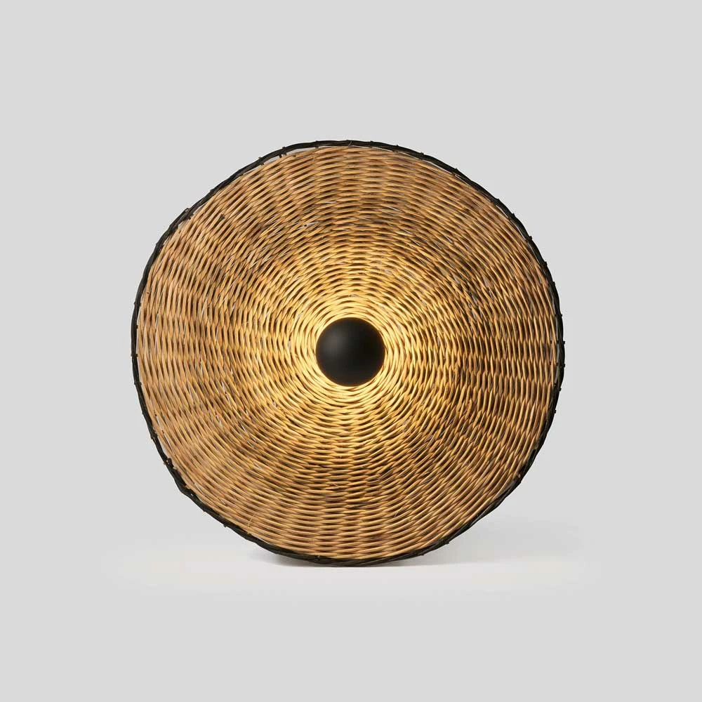 Φωτιστικό Τοίχου Και Οροφής Από Ρατάν 1xE27 COSTAS 600 H140 FARO