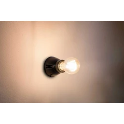 Επίτοιχο Φωτιστικό Κεραμικό Μαύρο 1xE27 KERA FARO