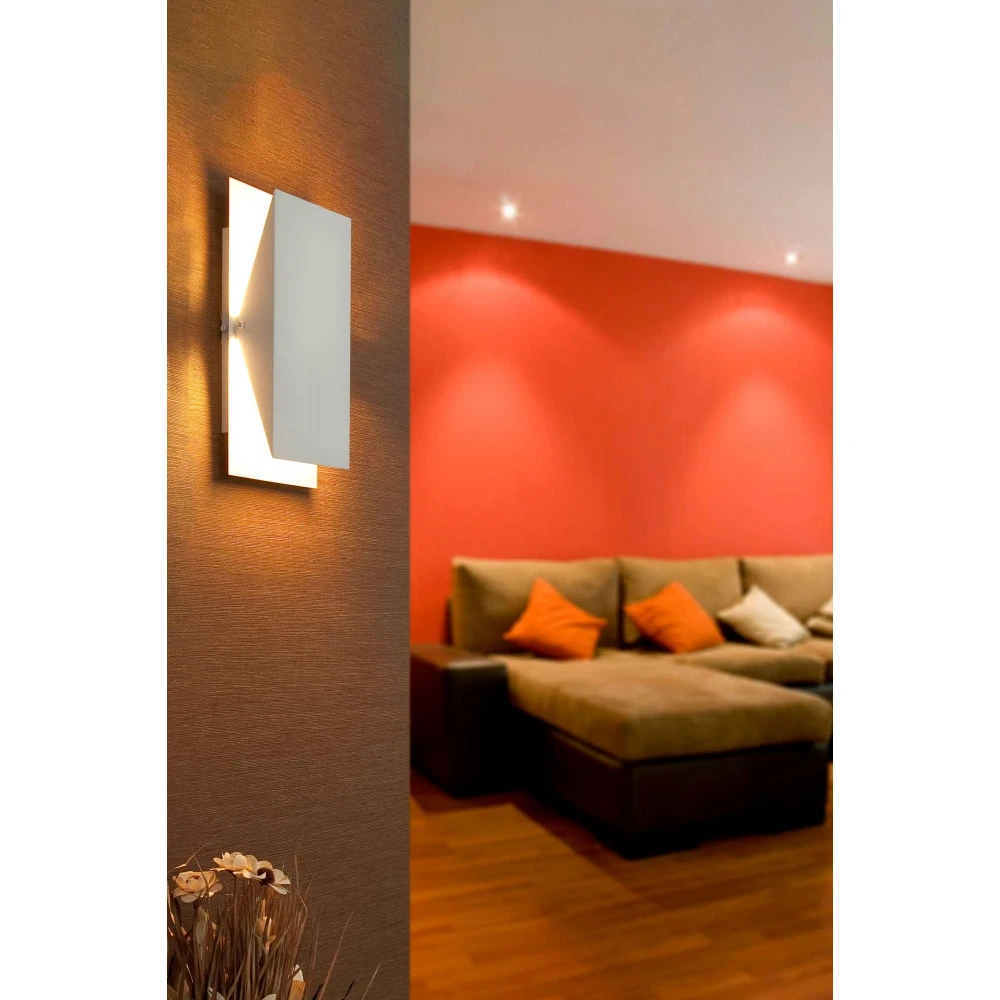 Επίτοιχο Φωτιστικό Μεταλλικό Σε Λευκό Χρώμα 1xR7s HOMS FARO