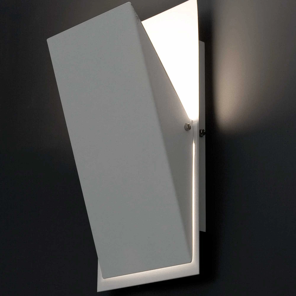 Επίτοιχο Φωτιστικό Μεταλλικό Σε Λευκό Χρώμα 1xR7s HOMS FARO