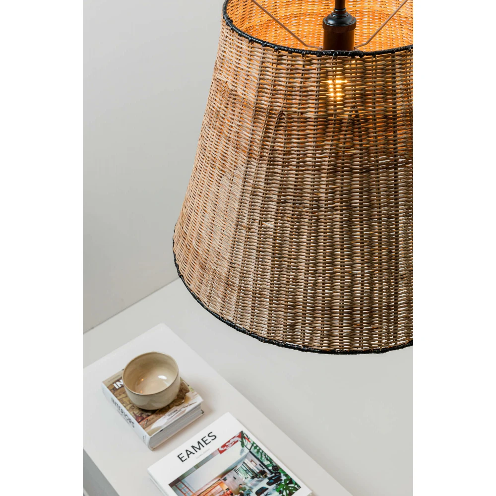 Κρεμαστό Φωτιστικό Μονόφωτο από Ραττάν 1xE27 SUMBA FARO