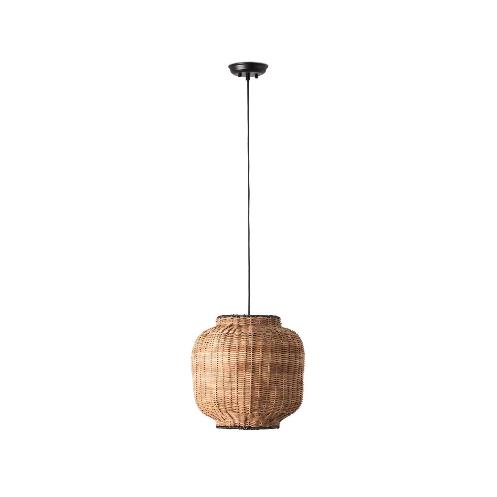 Κρεμαστό Φωτιστικό Μονόφωτο από Ραττάν 1xE27 SUMBA FARO