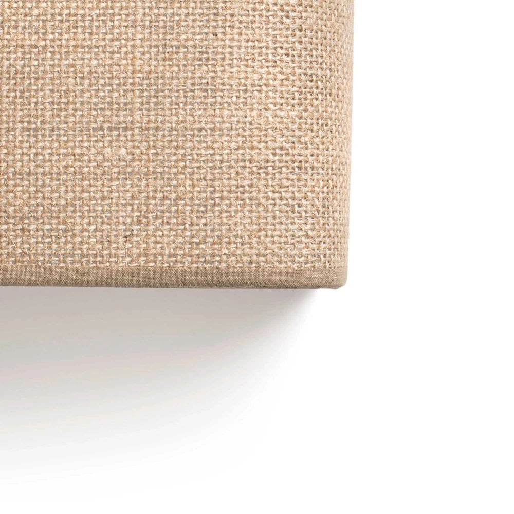 Επίτοιχο Φωτιστικό Από Γιούτα Φυσικό 2xE27 OTTON FARO