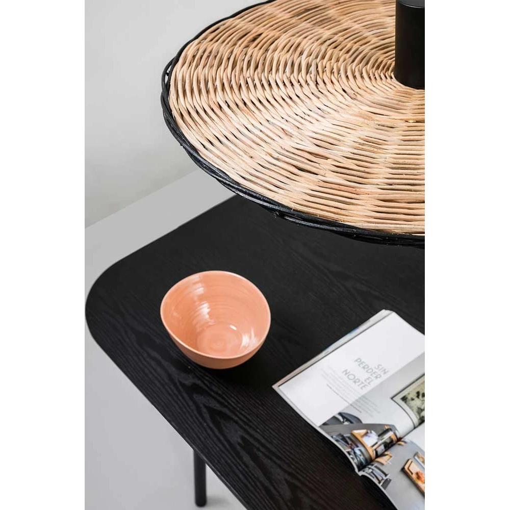 Κρεμαστό Φωτιστικό Μονόφωτο από Ραττάν Φ60cm 1xE27 COSTAS 600 FARO