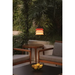 Κρεμαστό Φωτιστικό Εξωτερικού Χώρου Πολύχρωμο 1xE27 TOBA Faro