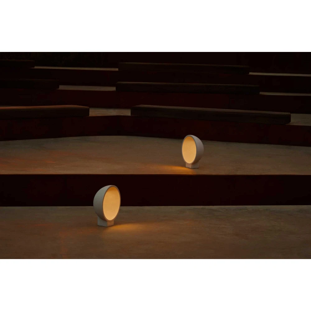 LED Φωτιστικό Δαπέδου Εξωτερικού Χώρου Από Τσιμέντο Γκρι 6W IP55 GAIA Faro