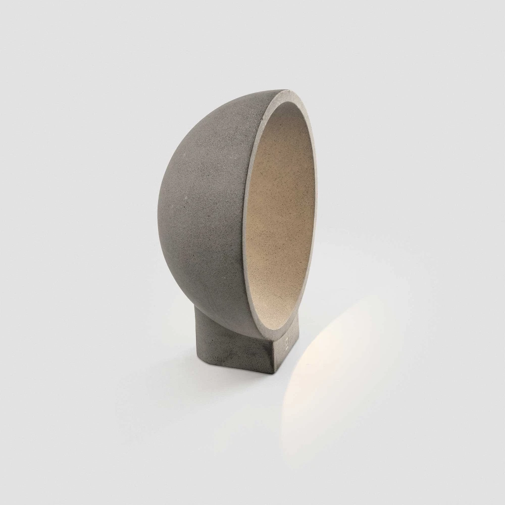 LED Φωτιστικό Δαπέδου Εξωτερικού Χώρου Από Τσιμέντο Γκρι 6W IP55 GAIA Faro