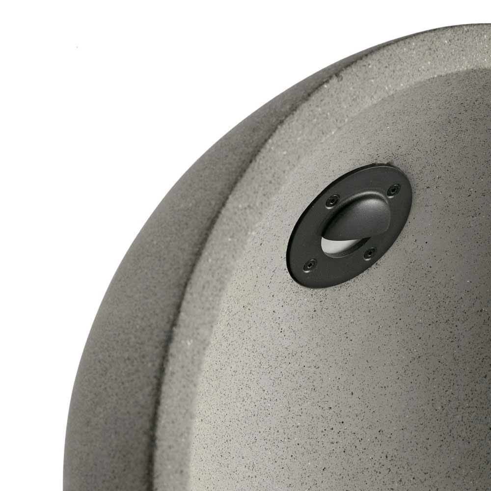 LED Φωτιστικό Δαπέδου Εξωτερικού Χώρου Από Τσιμέντο Γκρι 6W IP55 GAIA Faro
