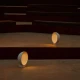 LED Φωτιστικό Δαπέδου Εξωτερικού Χώρου Από Τσιμέντο Μπεζ 6W IP55 GAIA Faro