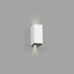LED Απλίκα Εξωτερικού Χώρου Σε Λευκό 6W IP65 BLIND FARO