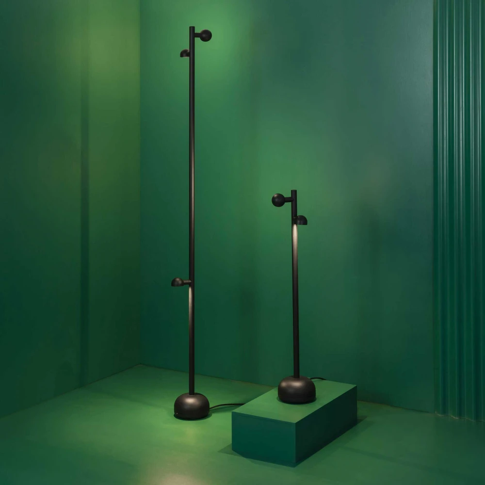 LED Φωτιστικό Εξωτερικού Χώρου Στήλος Μαύρος Portable Με Καλώδιο 1,8m 90cm 10W IP65 BROT - FARO